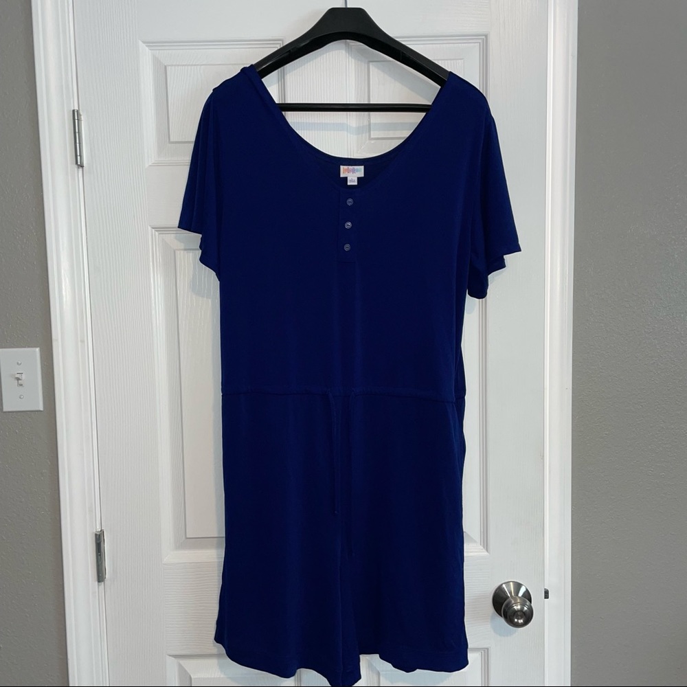 LulaRoe XANTHE Romper 🖤 Size L NWOT